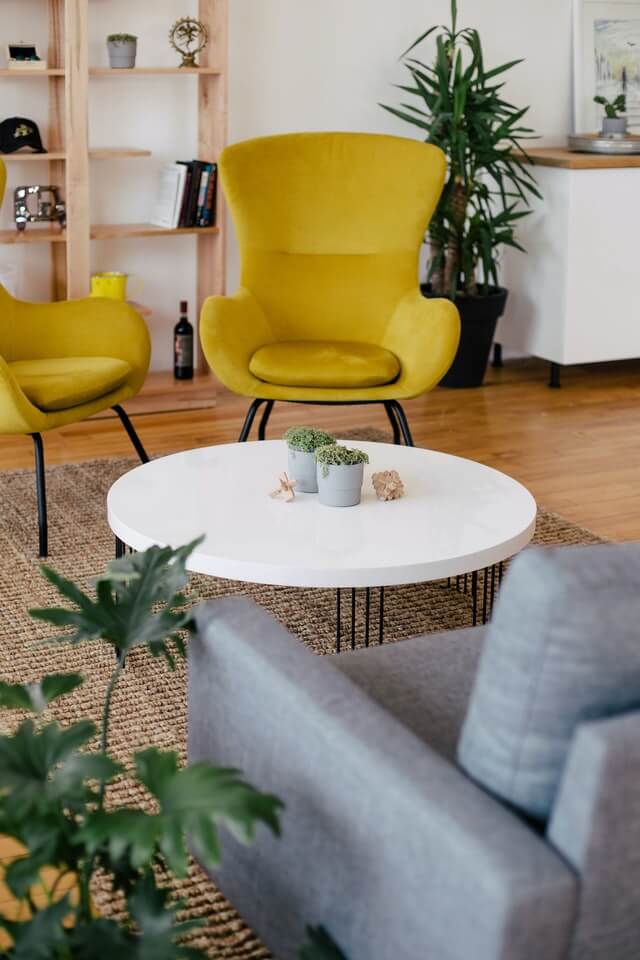 Une salle qui représente le coworking et ça tranquillité